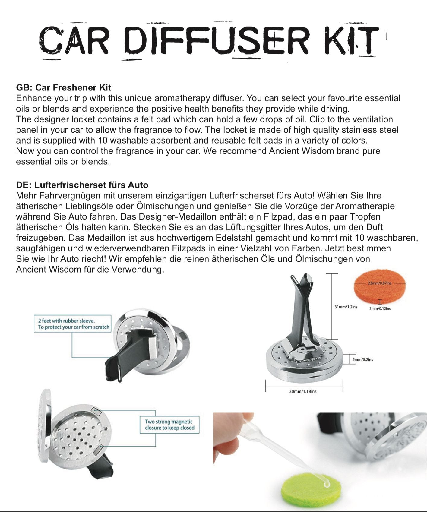 Sada autodifuzéru – Strom života – 30 mm