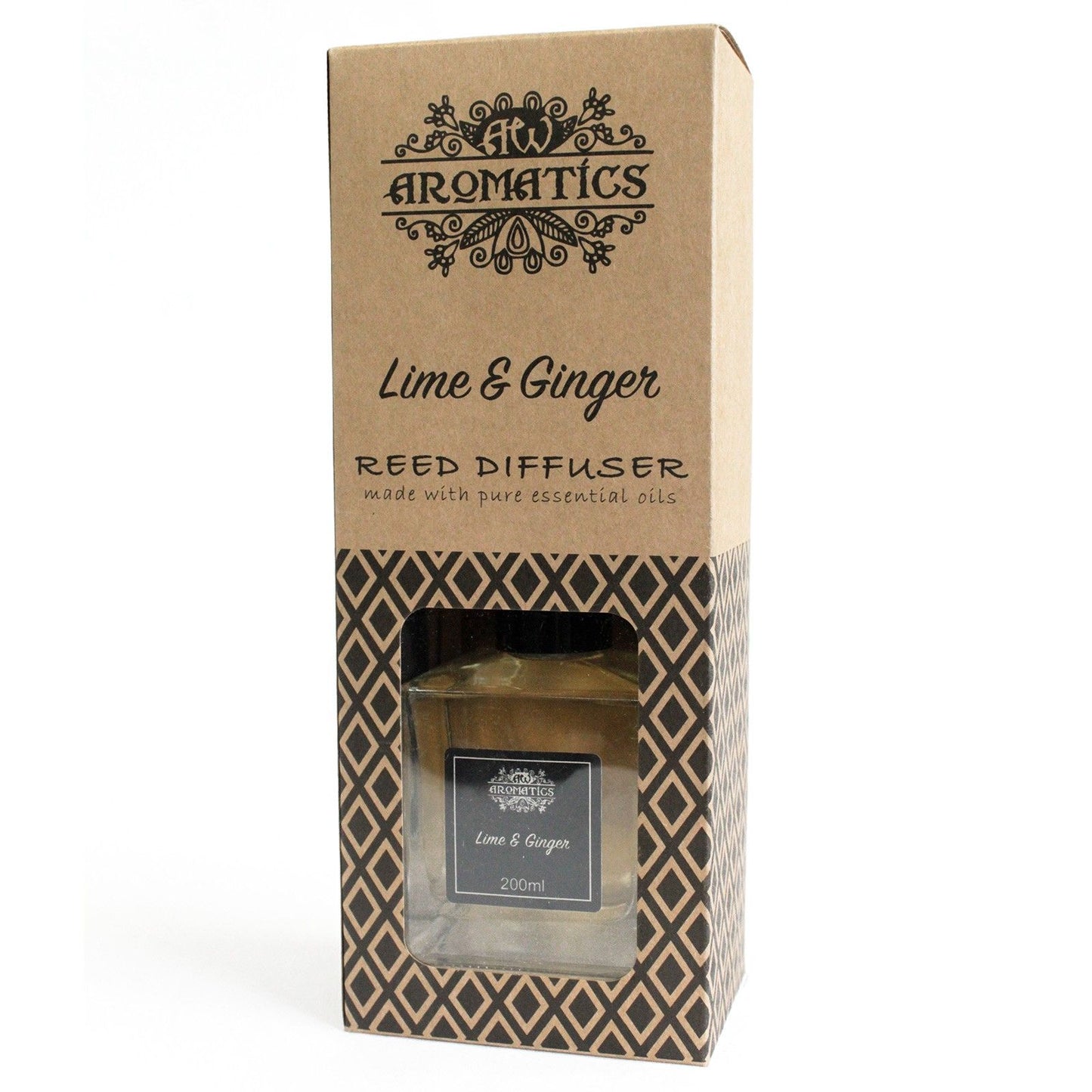 Aroma difuzér s esenciálními oleji Limetka & Zázvor 200 ml