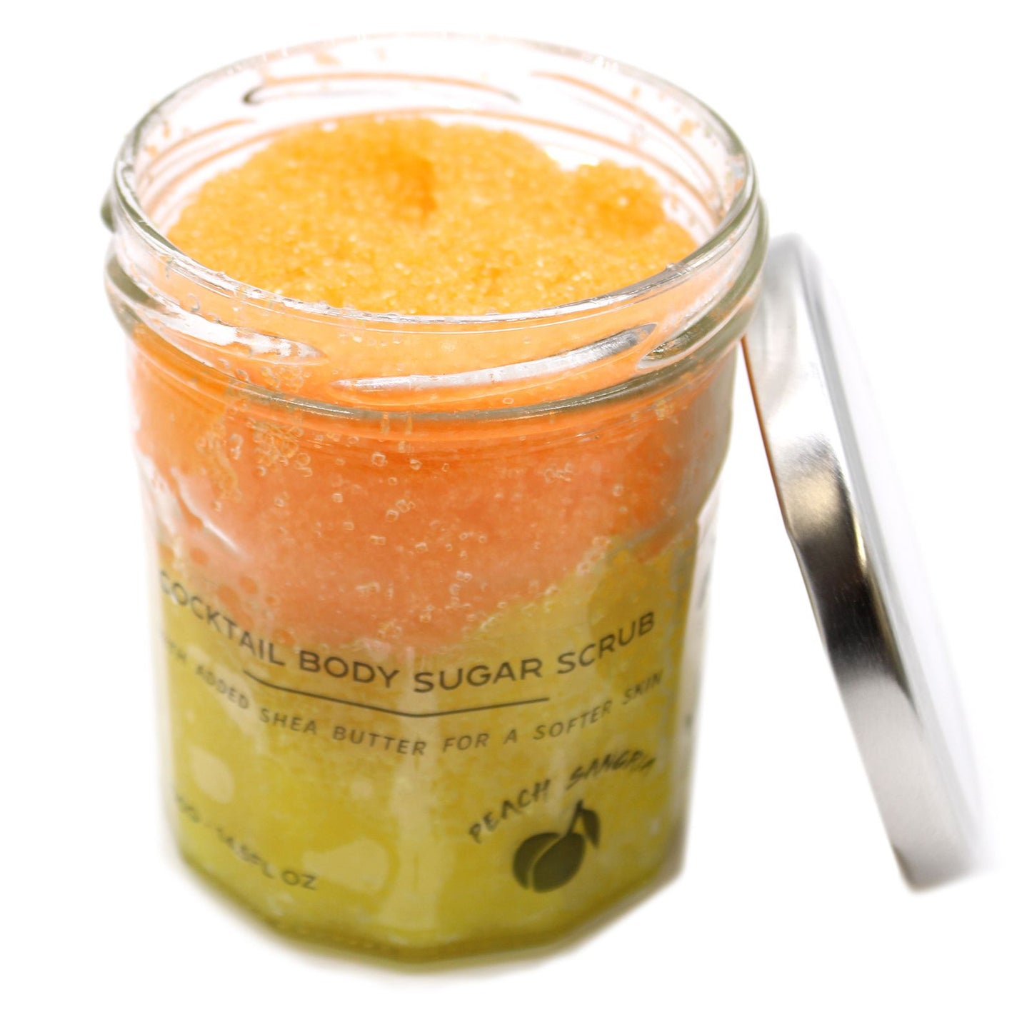 Cukrový tělový peeling s vůní – Peach Sangria, 300 g
