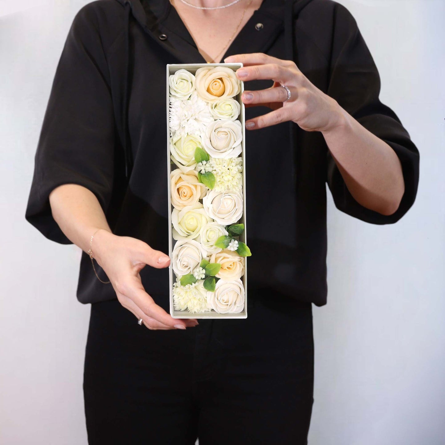 Dlouhý Box - Bílý a Ivory