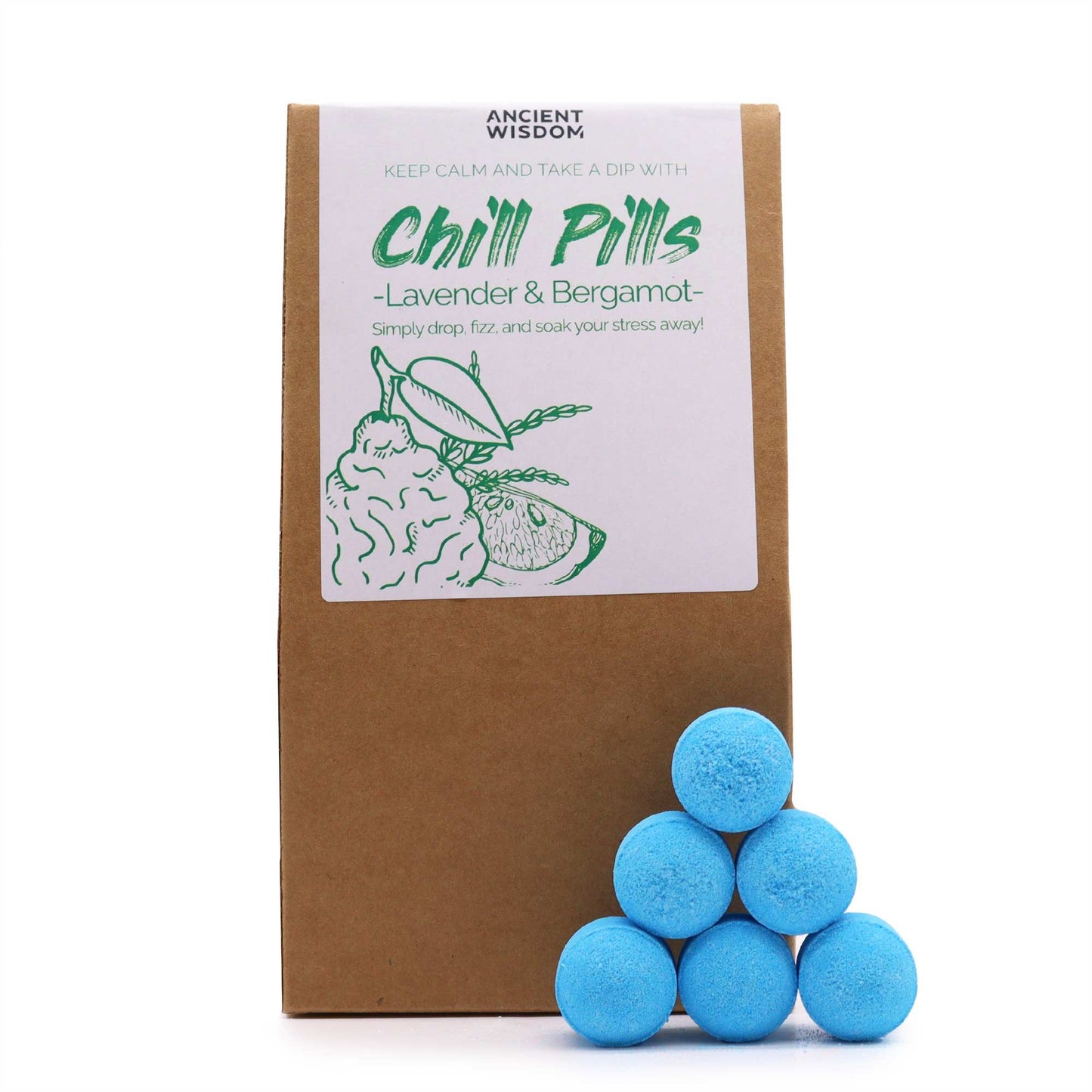 Dárkové balení Chill Pills 350 g – Lavender & Bergamot