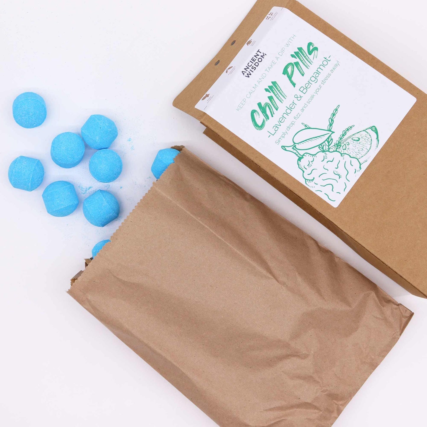 Dárkové balení Chill Pills 350 g – Lavender & Bergamot