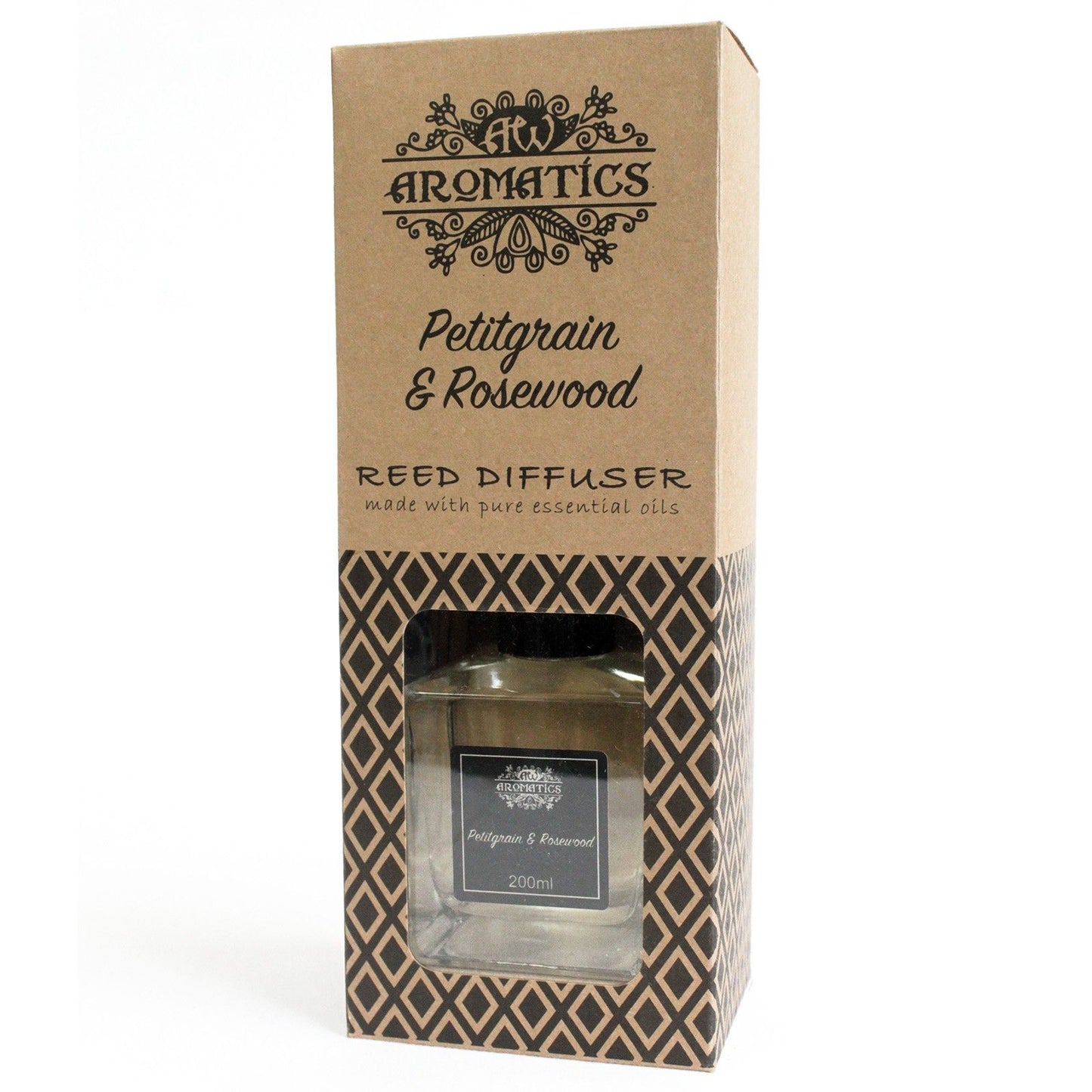 Aroma difuzér s esenciálními oleji Petitgrain & Palisandr 200 ml
