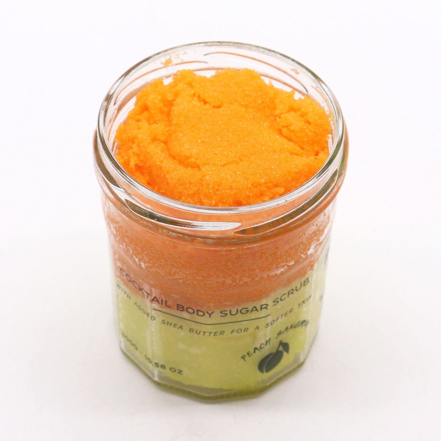 Cukrový tělový peeling s vůní – Peach Sangria, 300 g
