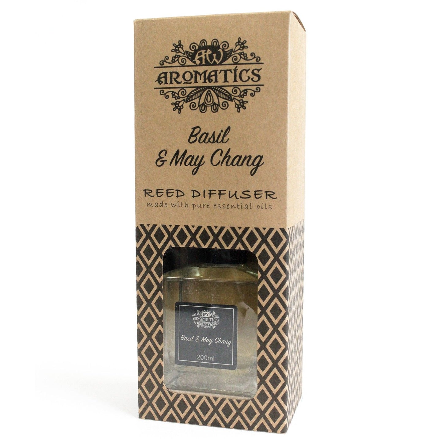Aroma difuzér s esenciálními oleji Bazalka & Maychang 200 ml