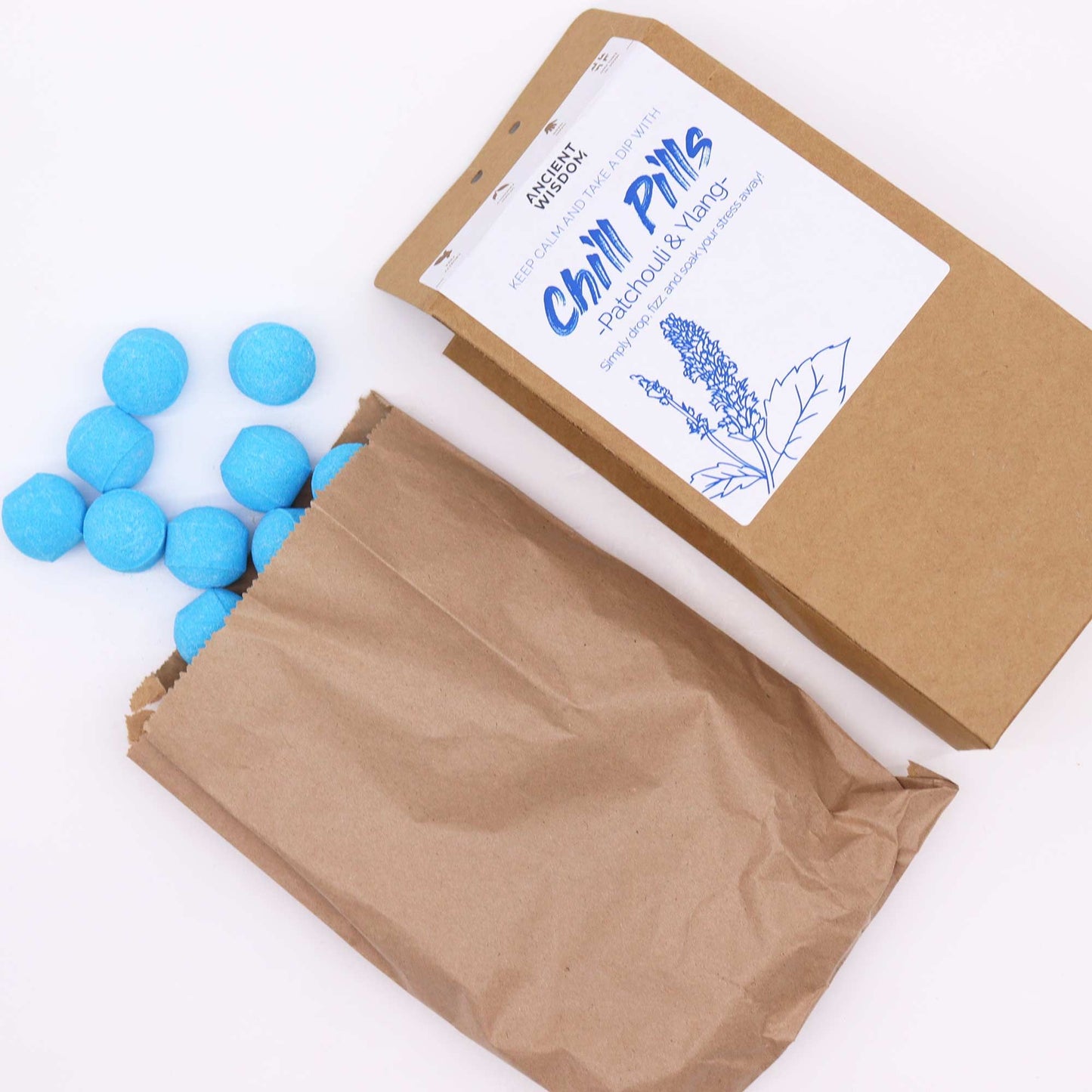 Dárkové balení Chill Pills 350 g – Ylang & Patchouli