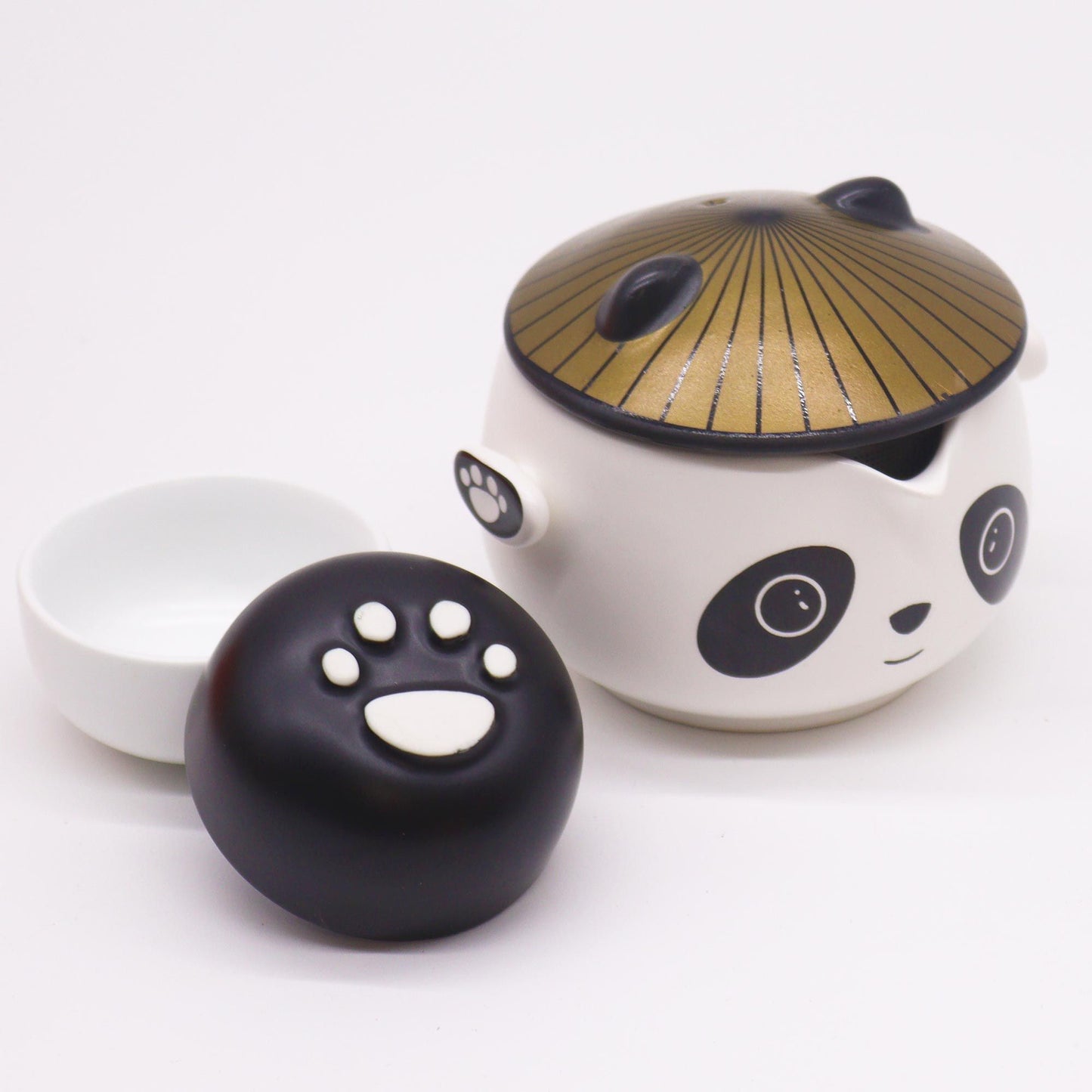 Set čajové konvice Kung Fu Panda – dva šálky – cestovní balení