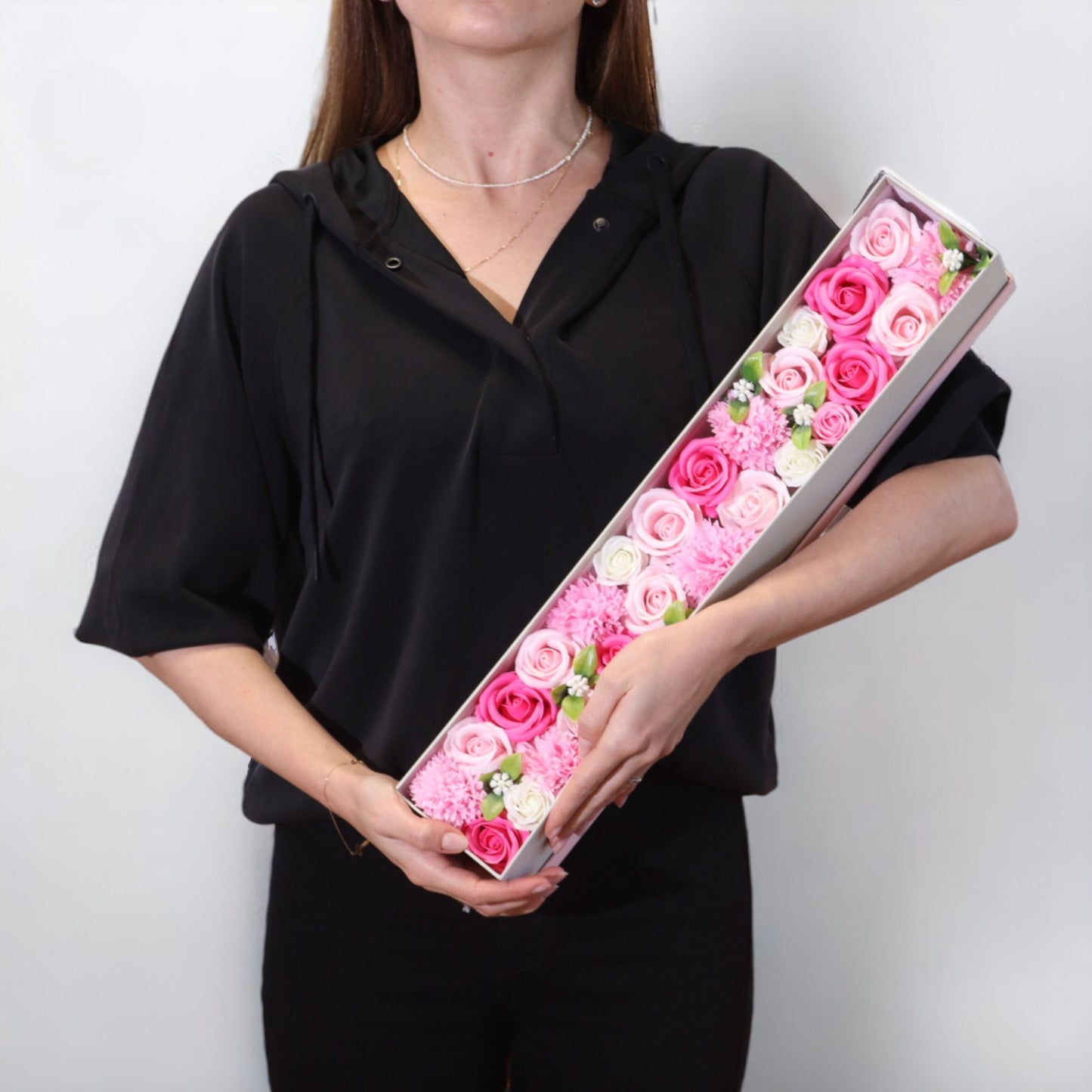 Extra Dlouhý Box - Růžový