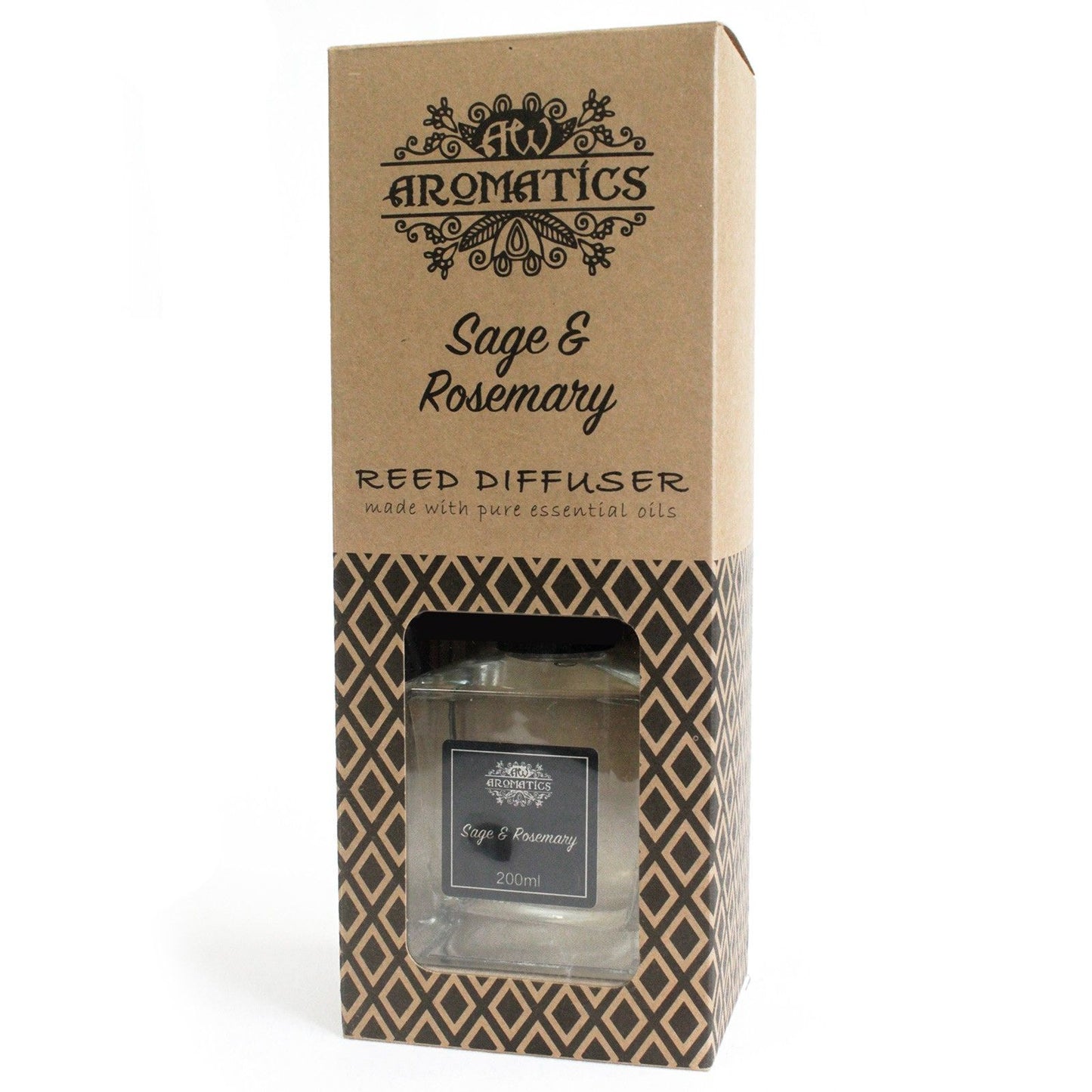 Aroma difuzér s esenciálními oleji Šalvěj & Rozmarýn 200 ml