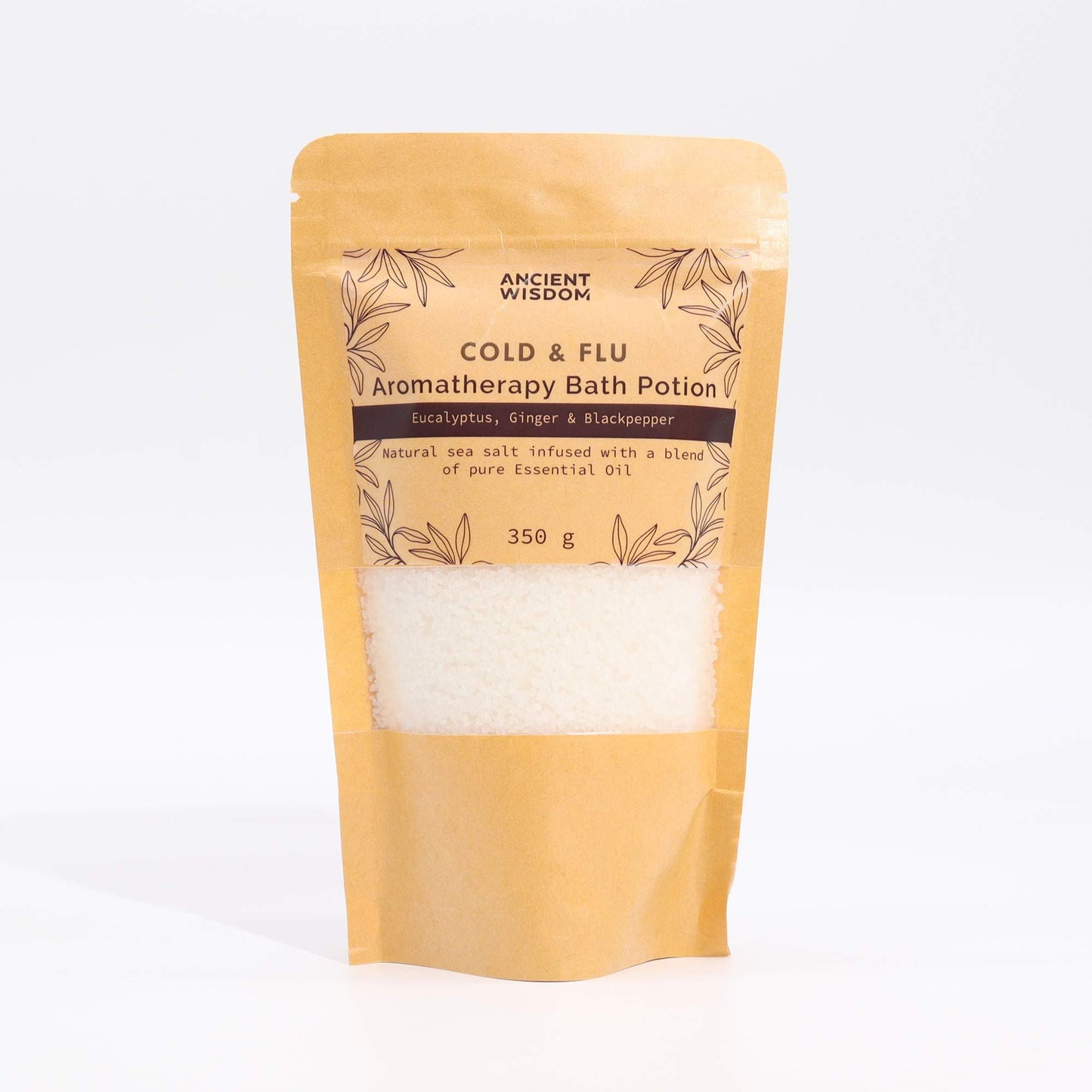 Aromaterapeutická koupelová směs 350 g – Nachlazení & chřipka