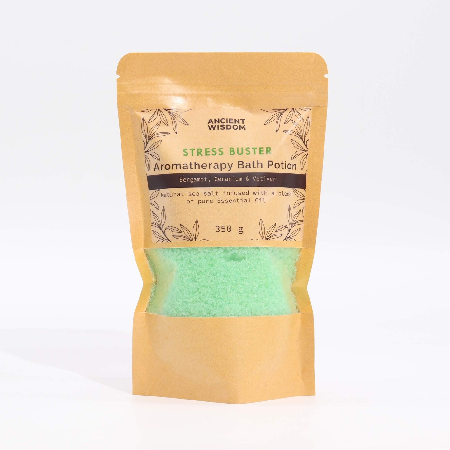 Aromaterapeutická koupelová směs 350 g – Uvolnění od stresu