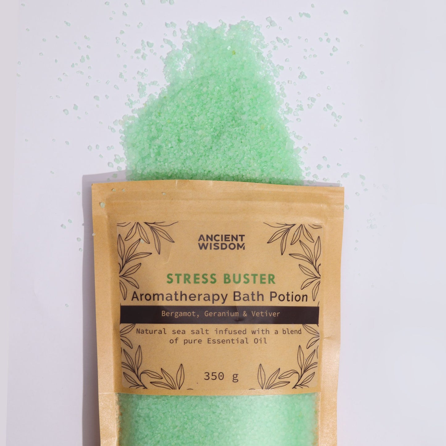 Aromaterapeutická koupelová směs 350 g – Uvolnění od stresu