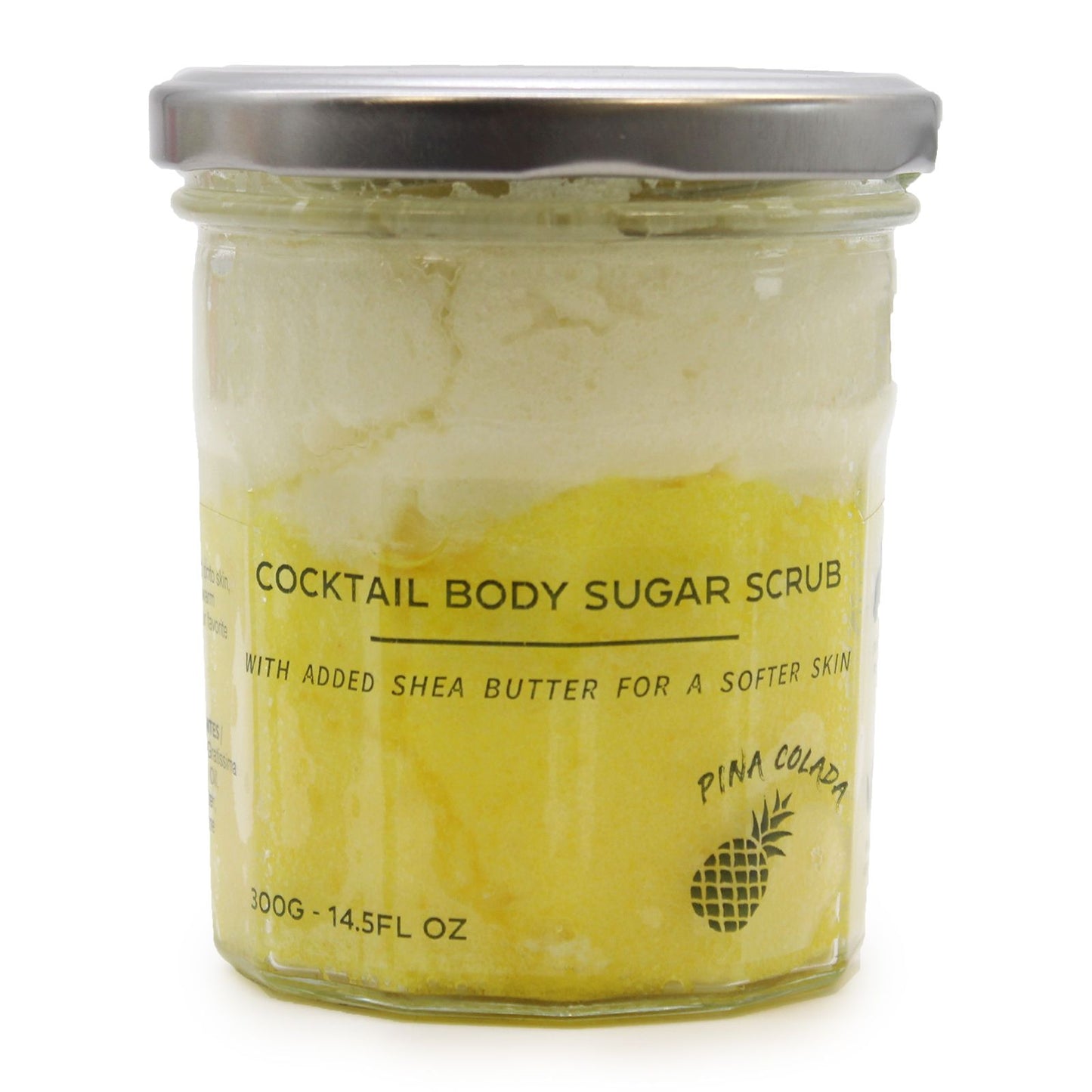 Cukrový tělový peeling s vůní – Pinacolada, 300 g