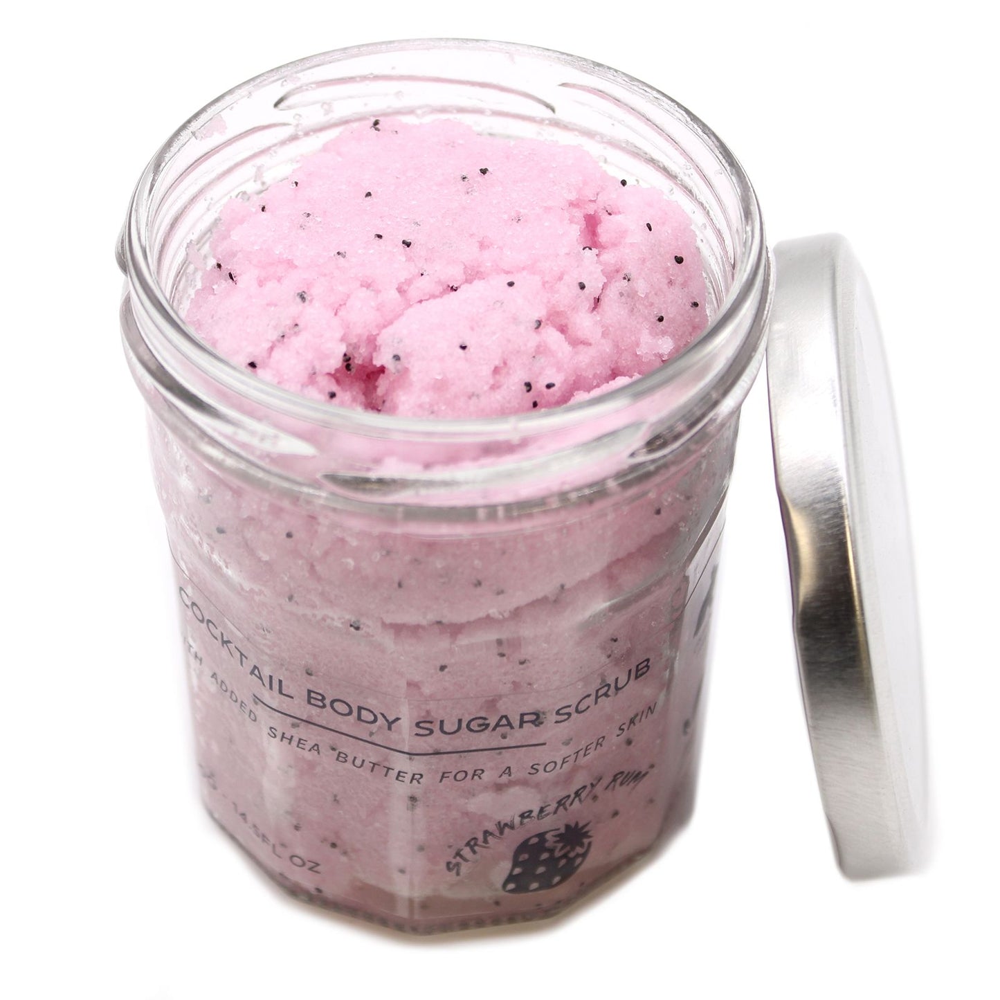 Cukrový tělový peeling s vůní - Strawberry Rum 300g
