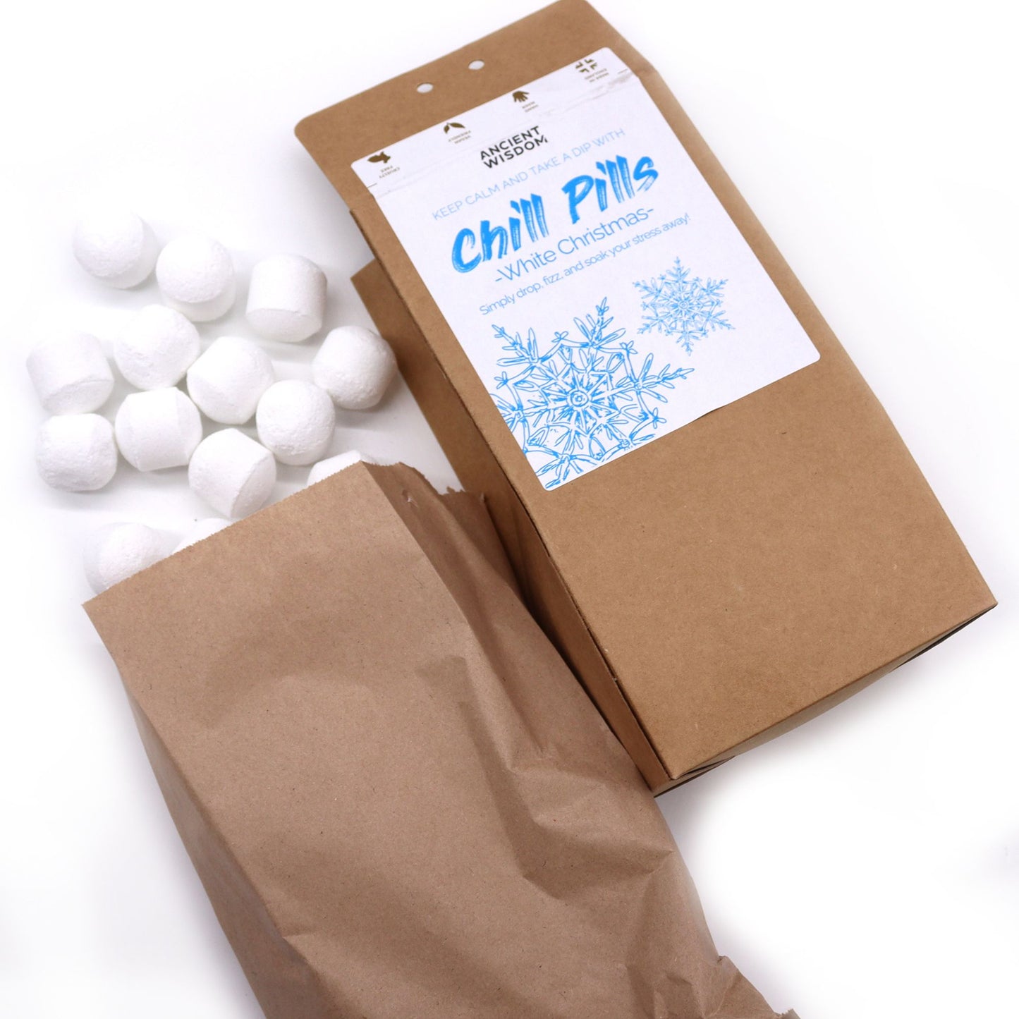 Dárkové balení Chill Pills 350 g – White Christmas