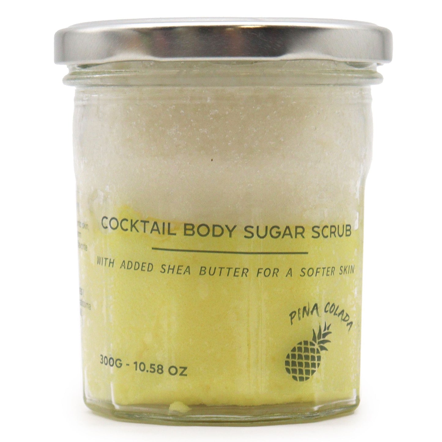 Cukrový tělový peeling s vůní – Pinacolada, 300 g