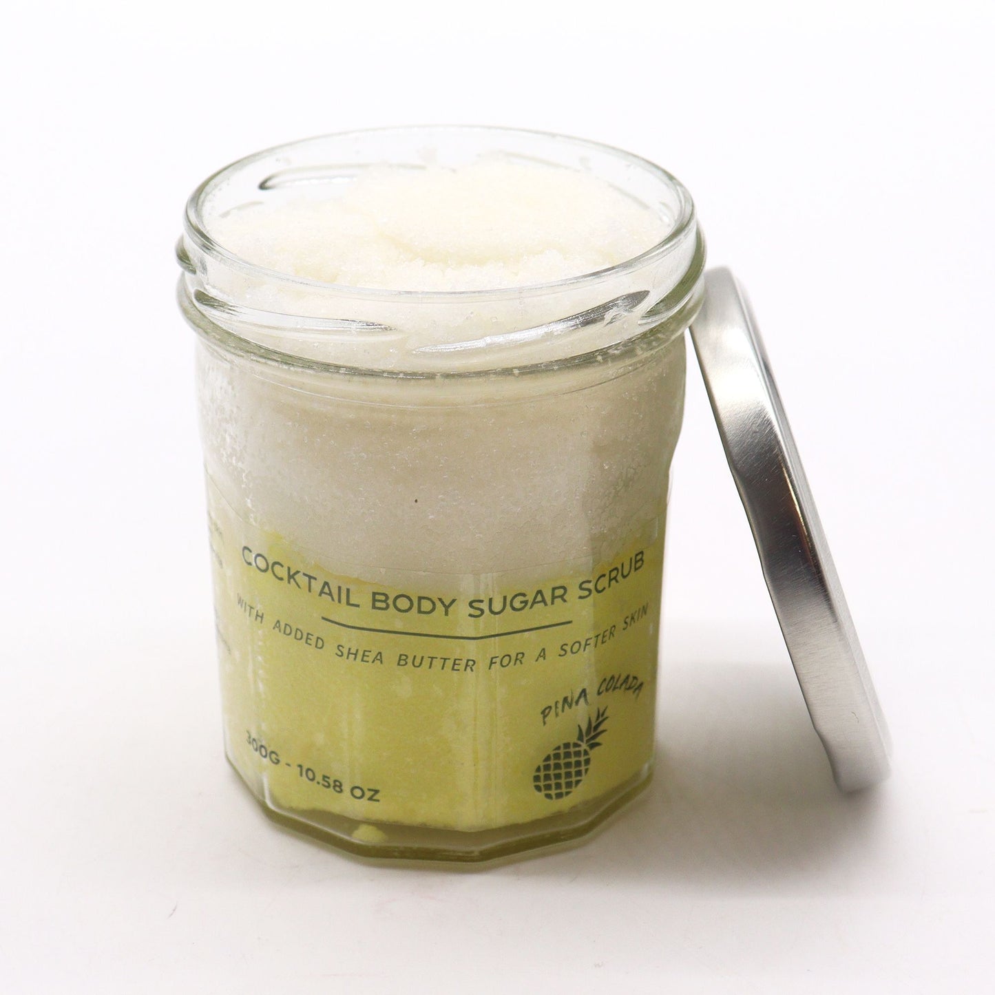 Cukrový tělový peeling s vůní – Pinacolada, 300 g