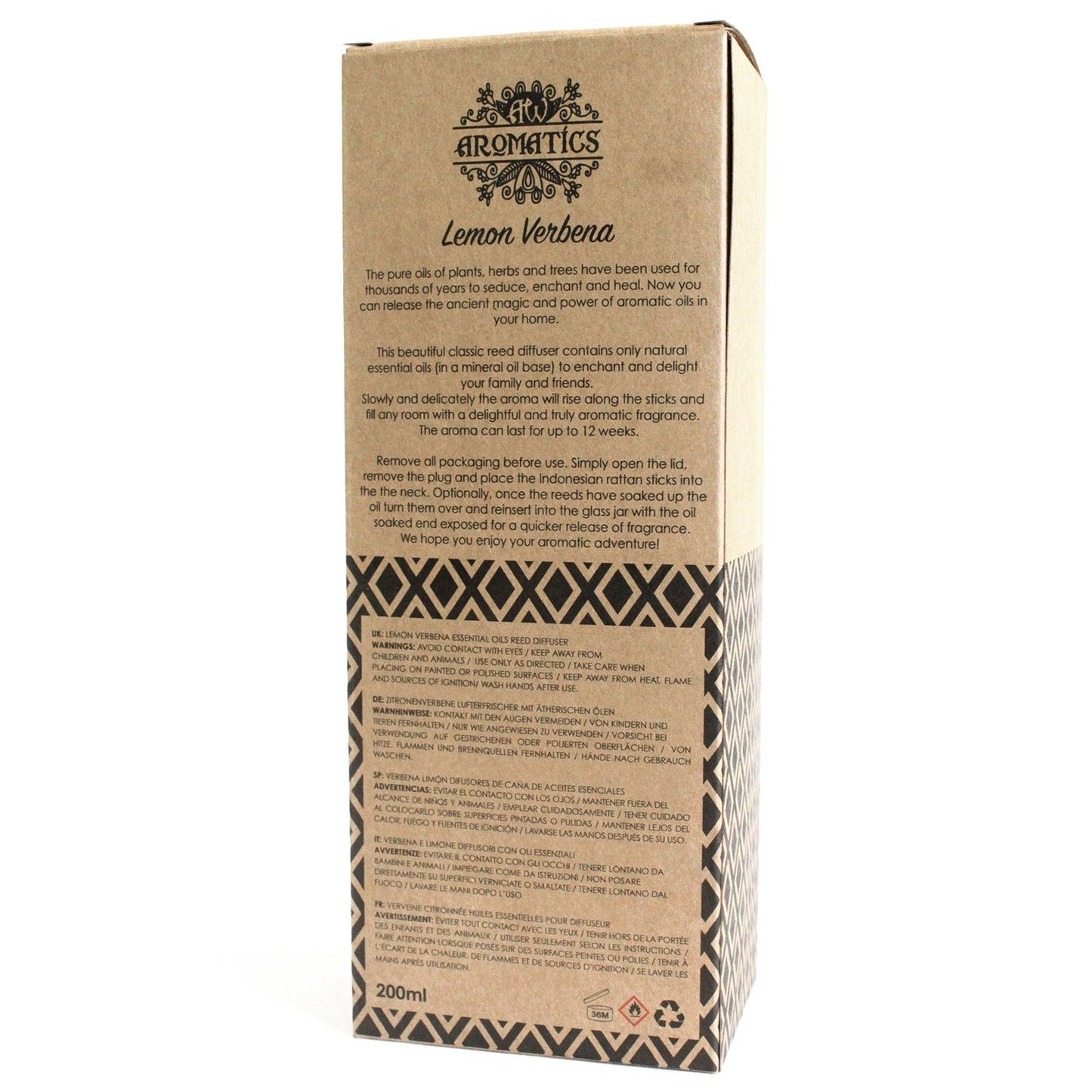 Aroma difuzér s esenciálním olejem Lemon Verbena 200 ml