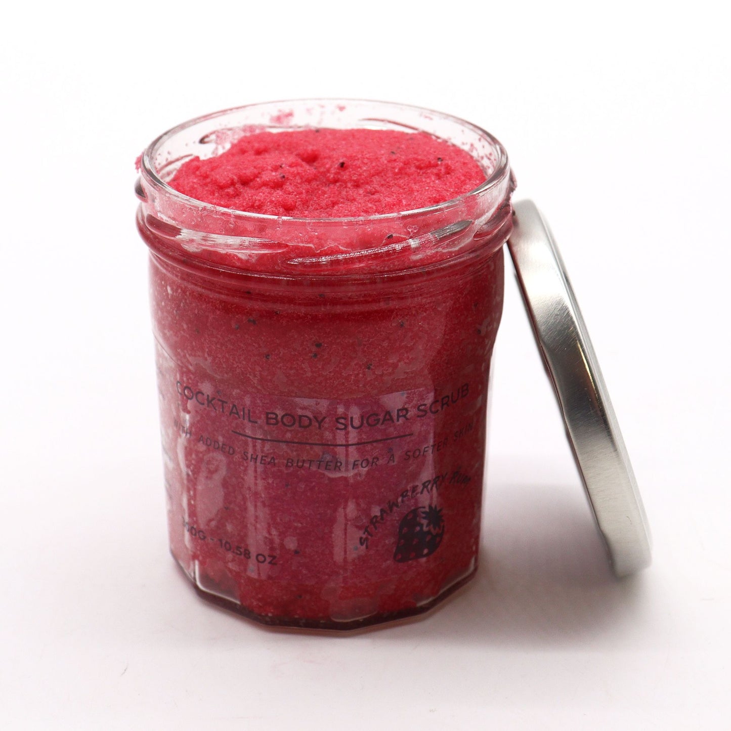 Cukrový tělový peeling s vůní - Strawberry Rum 300g