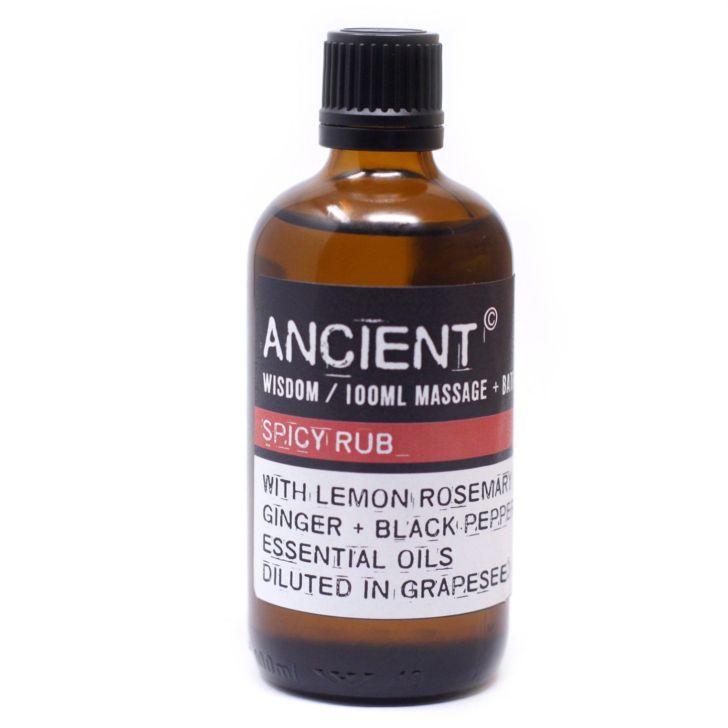 Kořeněný masážní olej - 100 ml