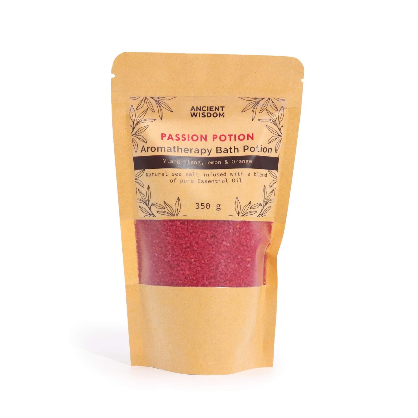Aromaterapeutická koupelová směs 350 g – Vášeň