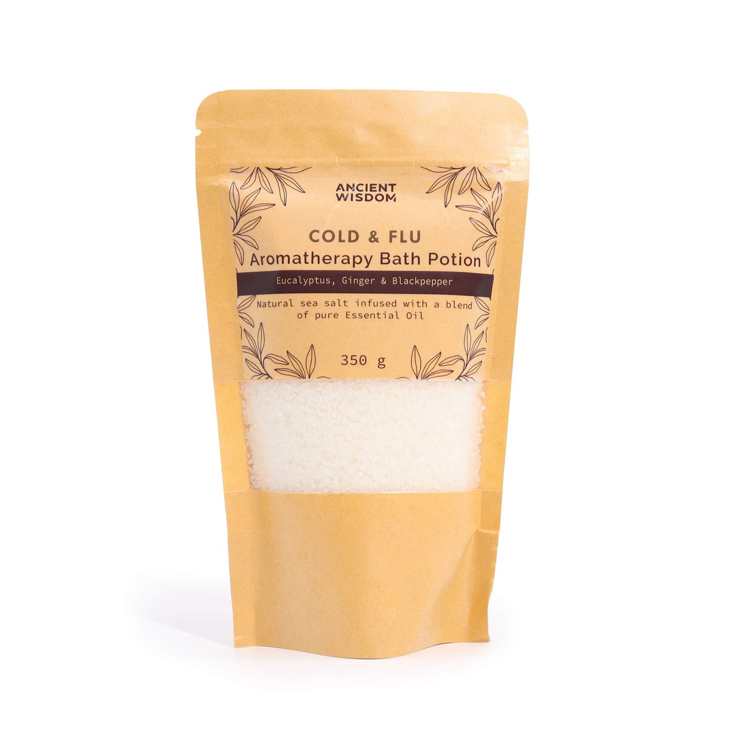 Aromaterapeutická koupelová směs 350 g – Nachlazení & chřipka