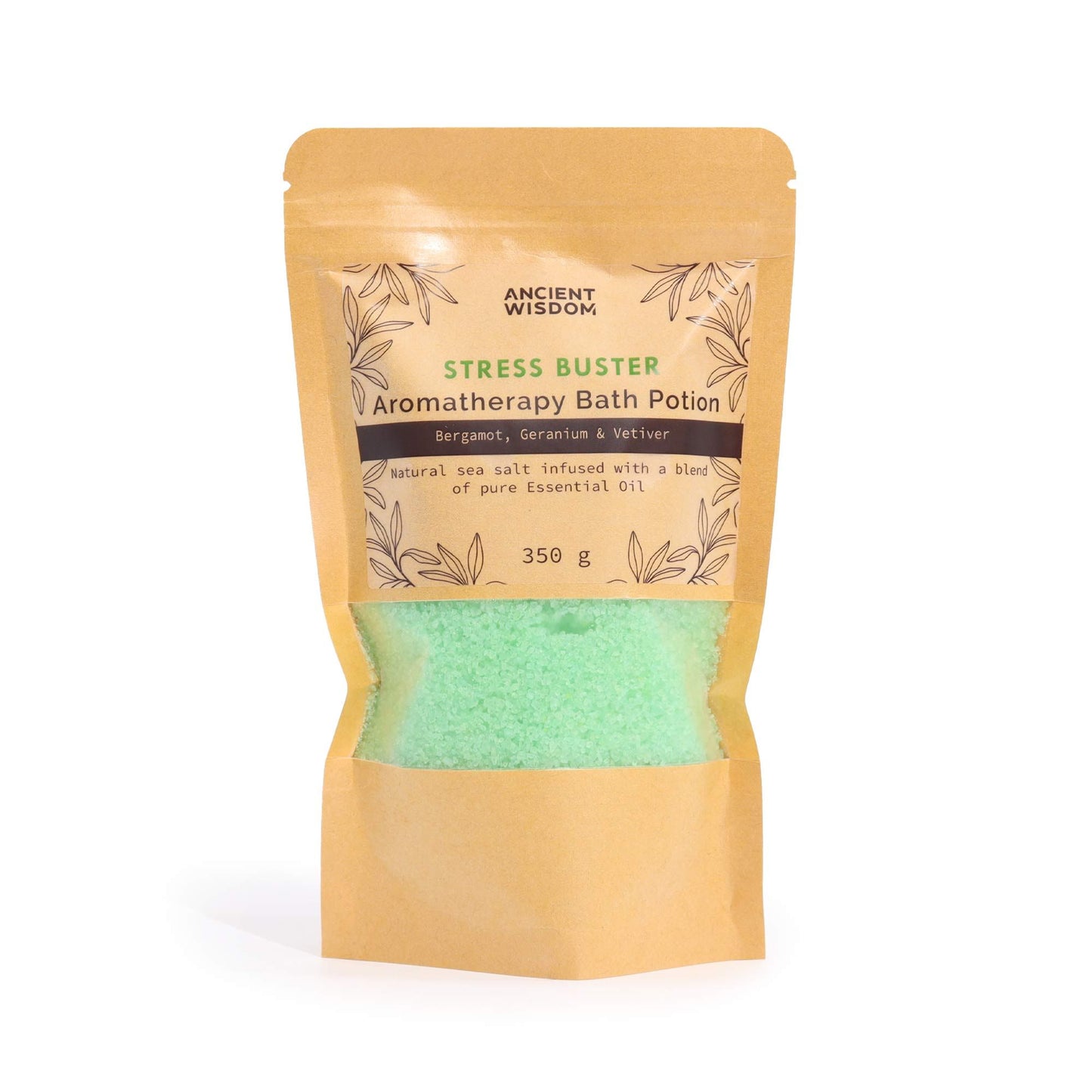 Aromaterapeutická koupelová směs 350 g – Uvolnění od stresu