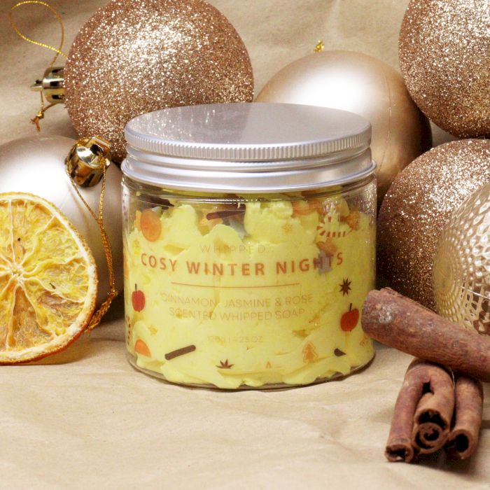 Šlehané krémové mýdlo – Cosy Winter Nights 120 g