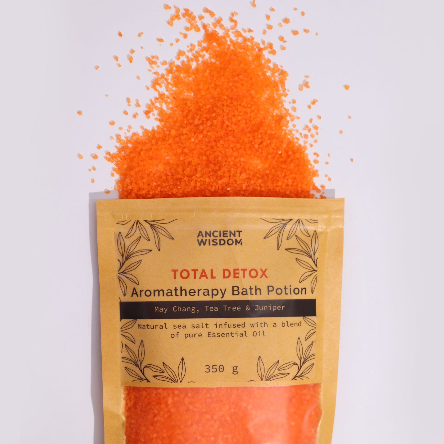 Aromaterapeutická koupelová směs 350 g – Totální detox