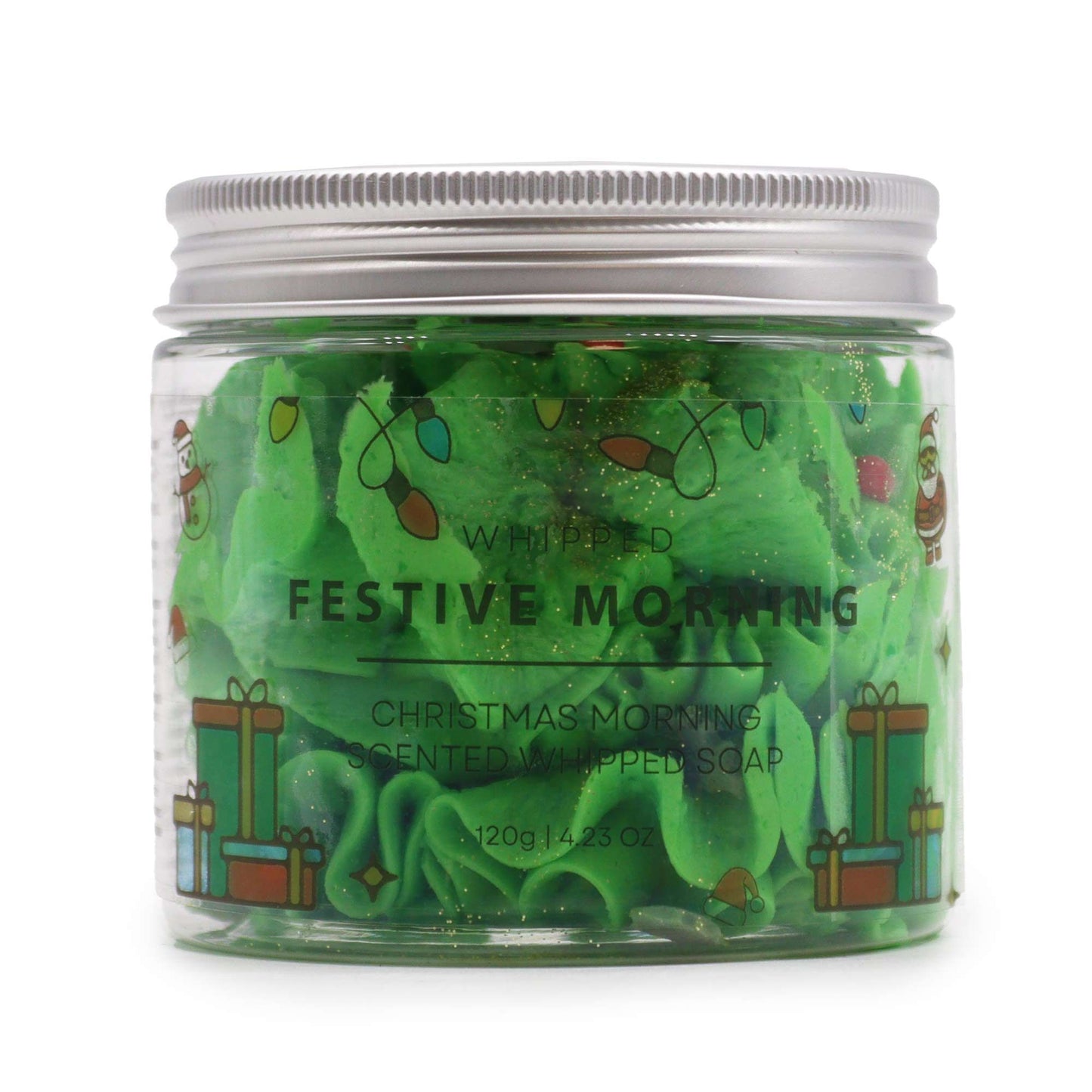 Šlehané krémové mýdlo – Festive Morning 120 g
