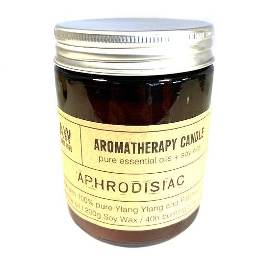 Aromaterapeutická sójová svíčka 200 g – Aphrodisiac