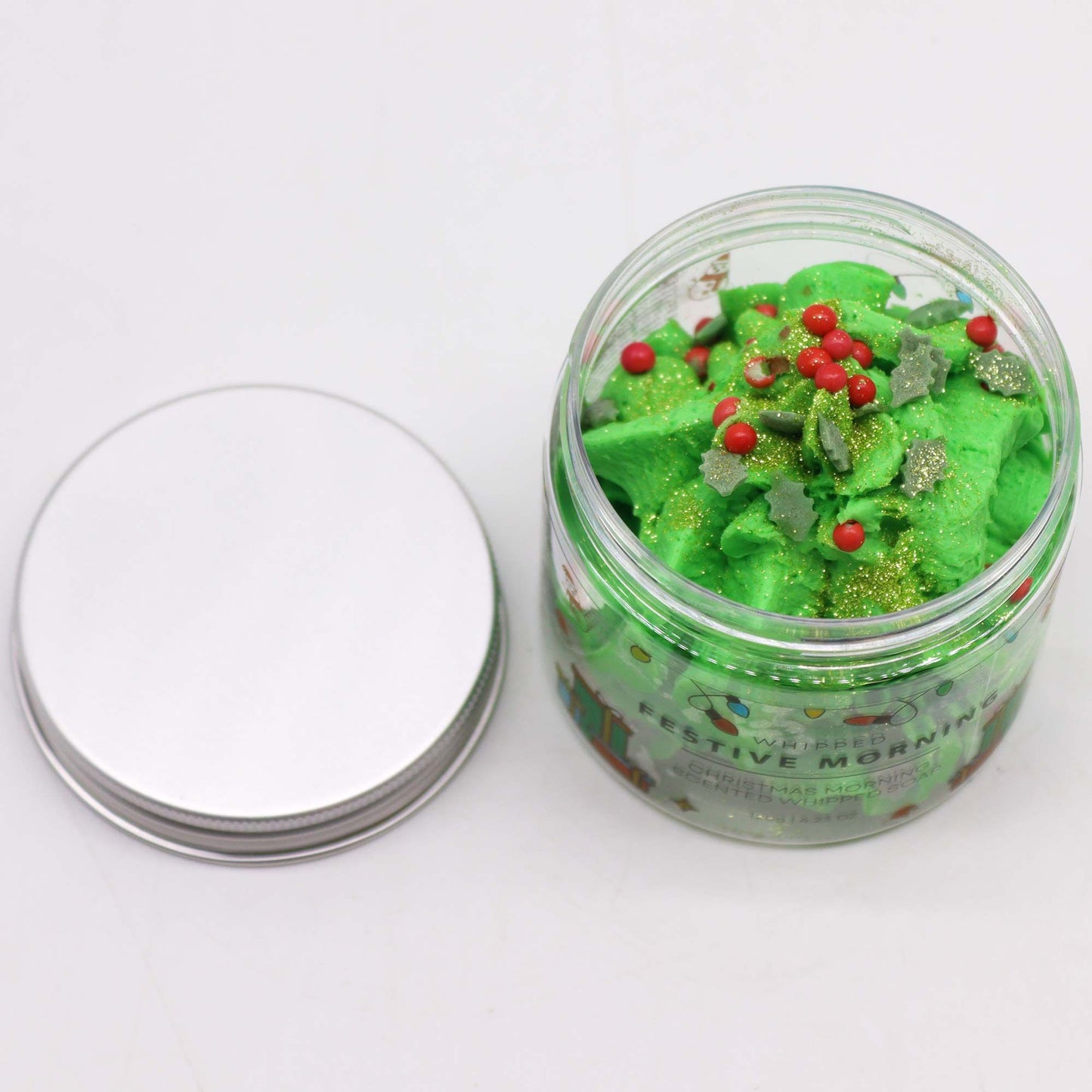 Šlehané krémové mýdlo – Festive Morning 120 g