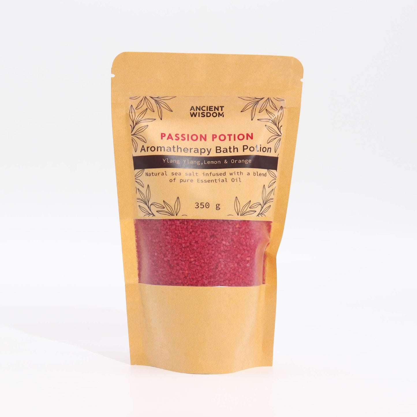 Aromaterapeutická koupelová směs 350 g – Vášeň