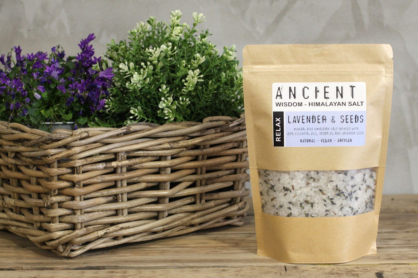 Směs himálajské koupelové soli 500 g – Relax