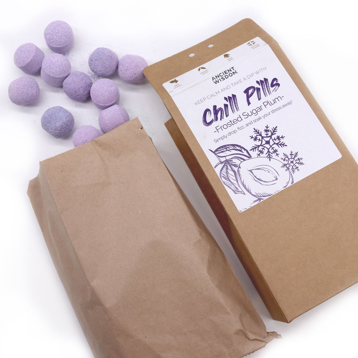 Dárkové balení Chill Pills 350 g – Frosted Sugar Plum
