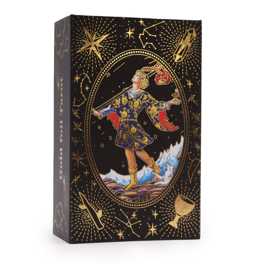 Tarot se zlatou fólií – Ať magie začne – dárková krabička