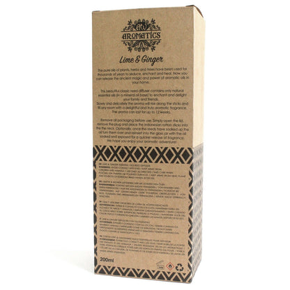 Aroma difuzér s esenciálními oleji Limetka & Zázvor 200 ml
