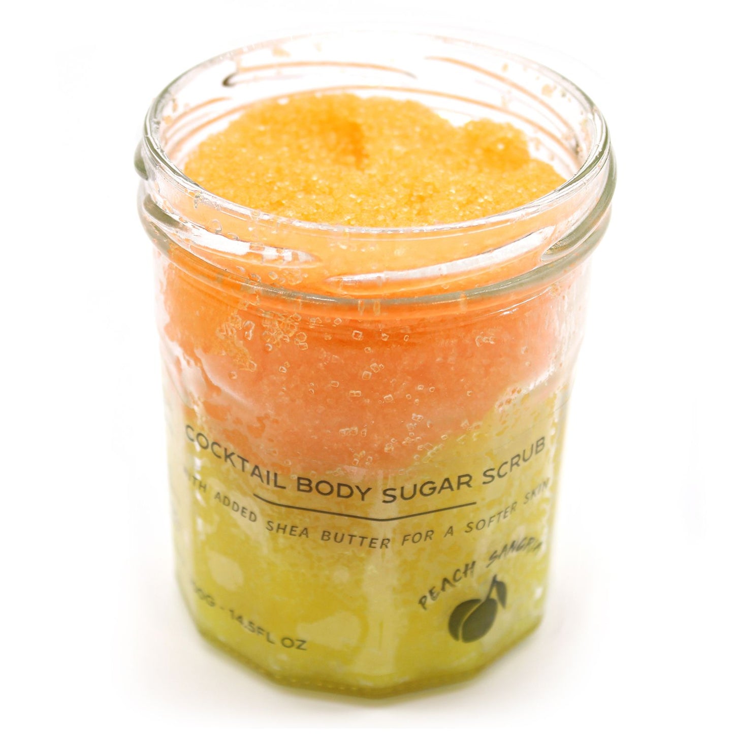Cukrový tělový peeling s vůní – Peach Sangria, 300 g
