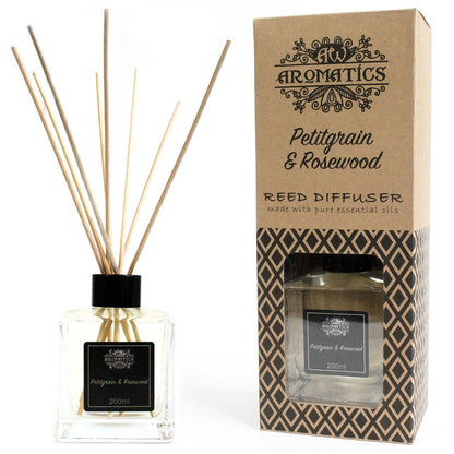 Aroma difuzér s esenciálními oleji Petitgrain & Palisandr 200 ml