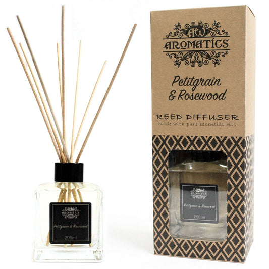 Aroma difuzér s esenciálními oleji Petitgrain & Palisandr 200 ml