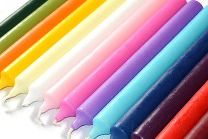Fuchsia stolní svíčky (100 ks)