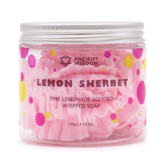 Šlehané krémové mýdlo Růžová limonáda, 120 g