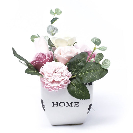 Bouquet Petite Flower Pot  - Peaceful Pink