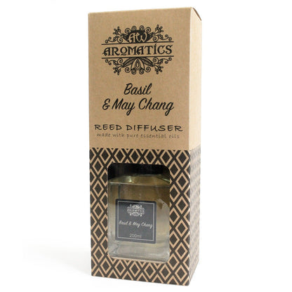 Aroma difuzér s esenciálními oleji Bazalka & Maychang 200 ml