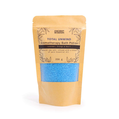 Aromaterapeutická koupelová směs 350 g – Úplné uvolnění