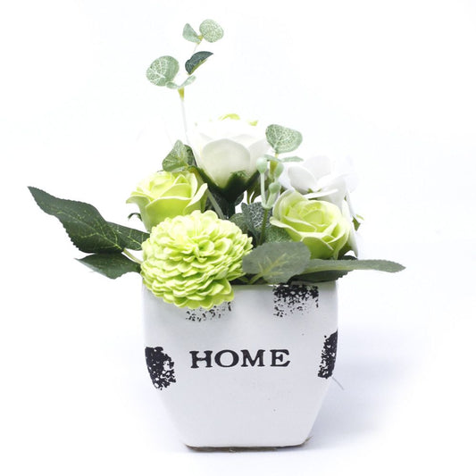 Bouquet Petite Flower Pot  - Pastal Green