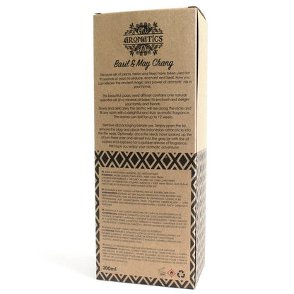 Aroma difuzér s esenciálními oleji Bazalka & Maychang 200 ml