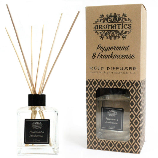 Aroma difuzér s esenciálními oleji Máta peprná & Kadidlo 200 ml