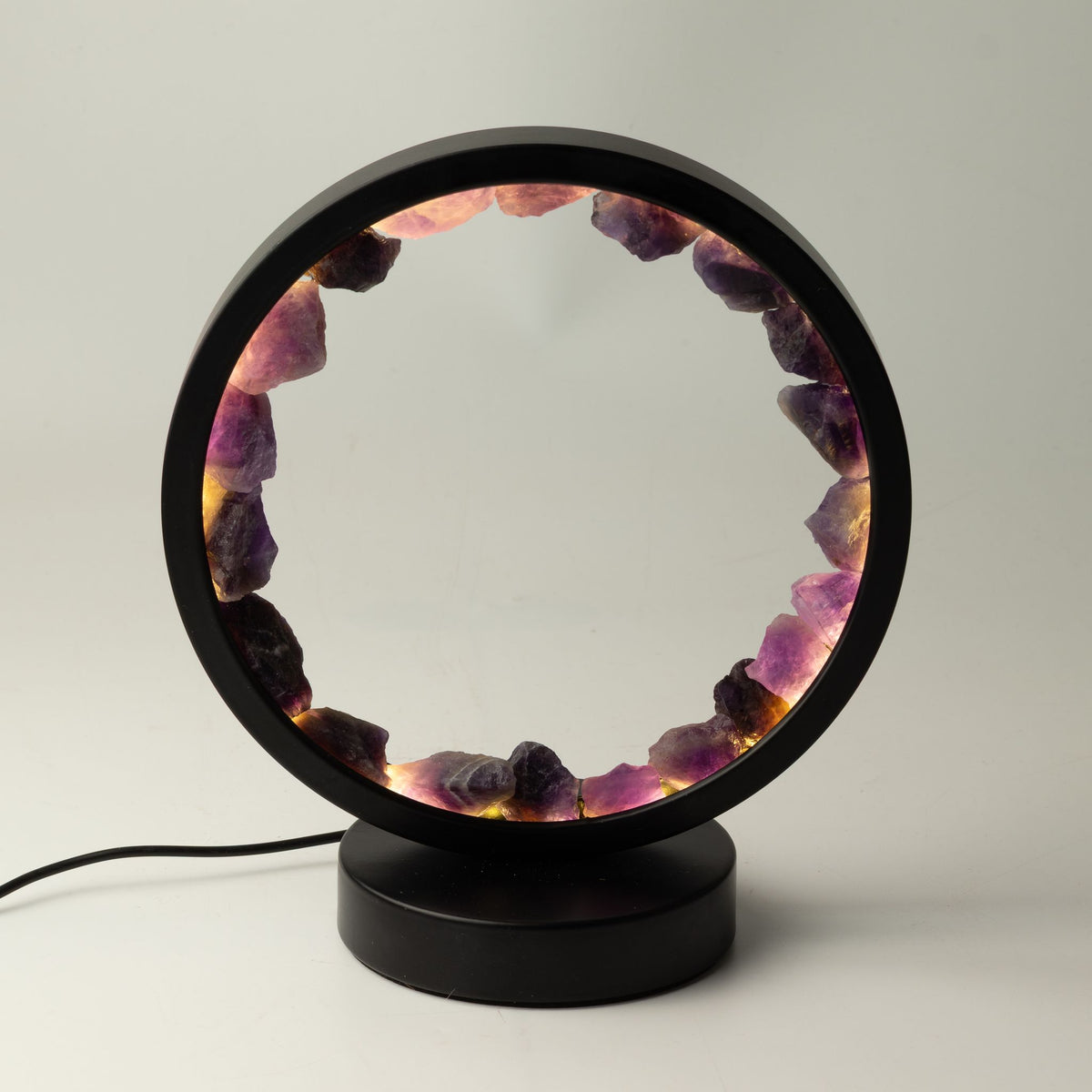 Dekorativní lampa Halo s ametystem – Zen Spirit