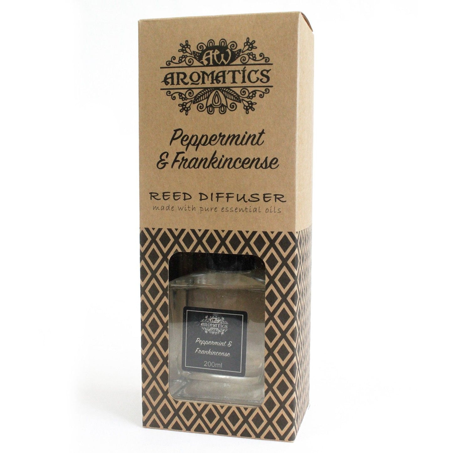 Aroma difuzér s esenciálními oleji Máta peprná & Kadidlo 200 ml